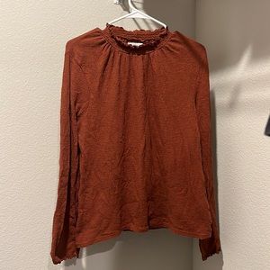 Madewell brown turtleneck